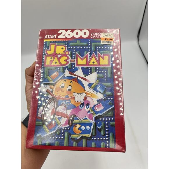 Pac-Man Jr. (Atari 2600, 1984) Brand New Sealed! - Picture 9 of 10